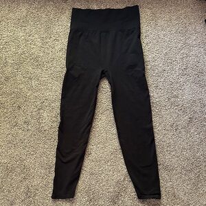 VS PINK Flip It Seamless Foldover Leggings - Size Large